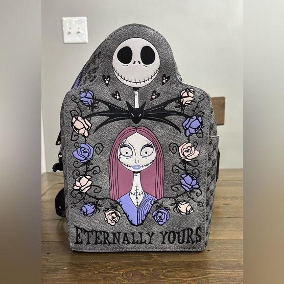 Loungefly Handbags - Loungefly Disney Nightmare Before Christmas Eternally Yours Tombstone Backpack